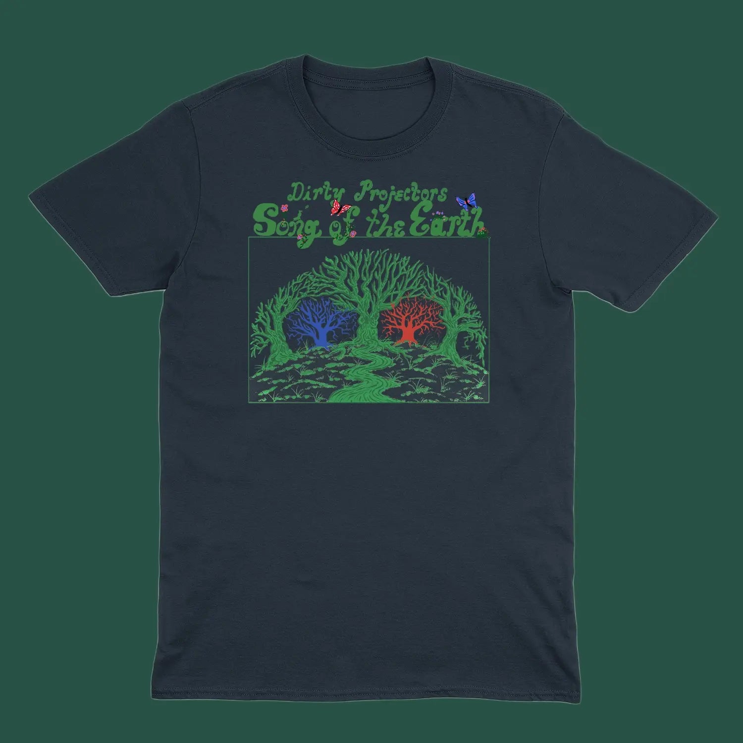 TREES - インディゴTシャツ